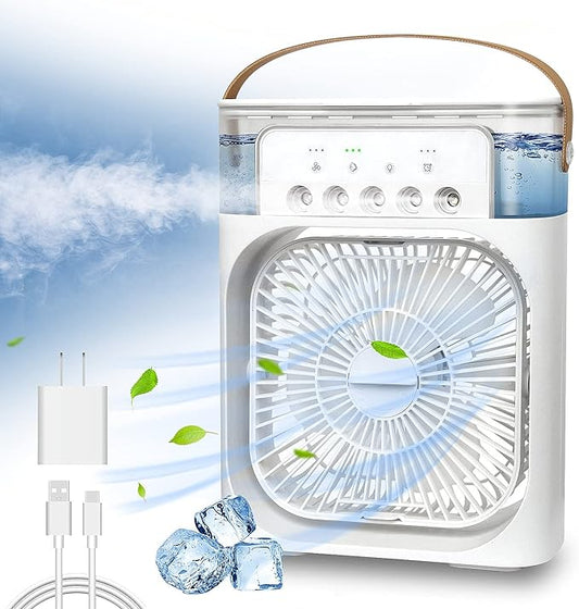 2-in-1 Personal Air Cooler &amp; Humidifier!