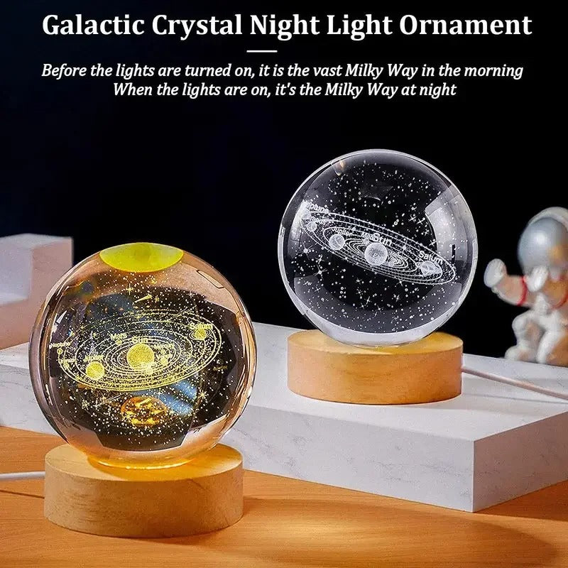 Crystal Ball Multi-Colour Lamp