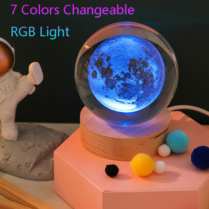 Crystal Ball Multi-Colour Lamp