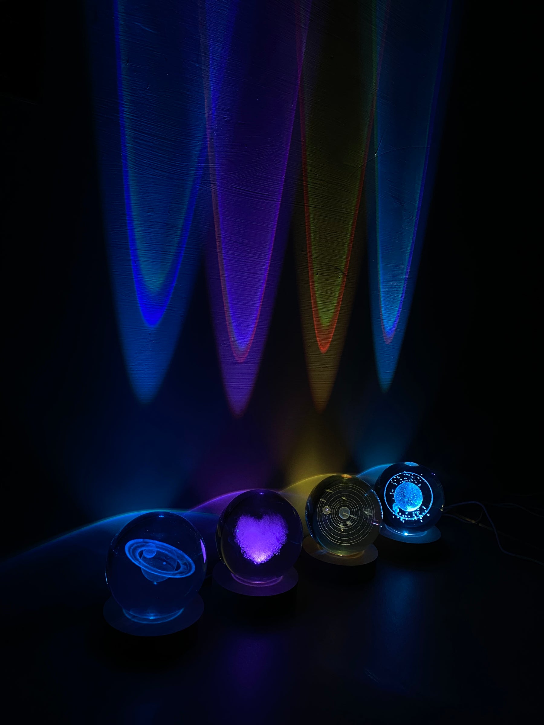 Crystal Ball Multi-Colour Lamp