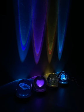 Crystal Ball Multi-Colour Lamp