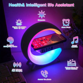 Led Wireless Charger Speaker