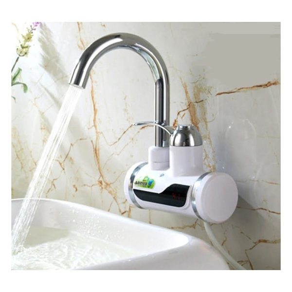 Electric Tap Instant Electric water heater Sink Fitting 3000W Instant Electric Shower Water Heater Instant Hot Faucet Kitchen Electric Tap Water Heating Instantaneous Water Heat