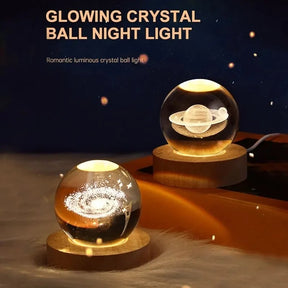 Crystal Ball Multi-Colour Lamp