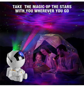 Astronaut Galaxy Projector Lamp