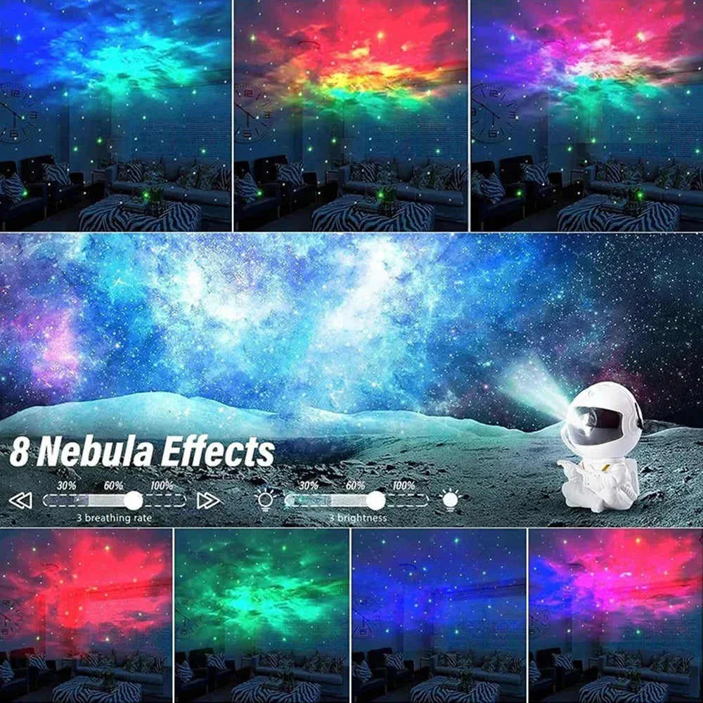 Astronaut Galaxy Projector Lamp