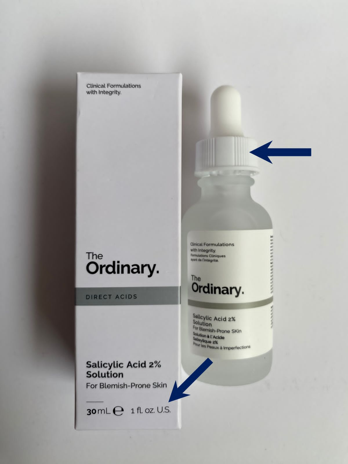 The Ordinary Salicylic Acid 2% Solution Us With Batch