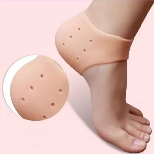 Pair Of Half Heel Pain Anti Crack