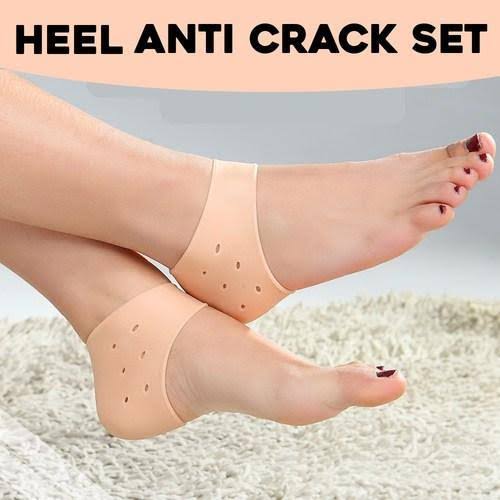 Pair Of Half Heel Pain Anti Crack