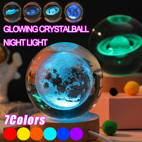 Crystal Ball Multi-Colour Lamp